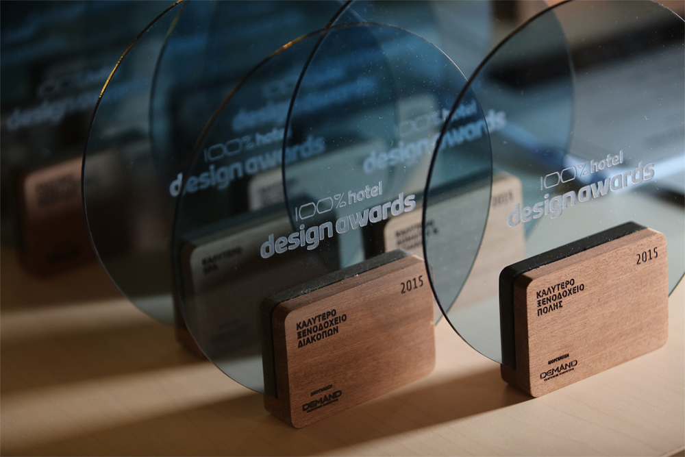 Η τελετή απονομής των 100% Hotel Design Awards κατά την 2η ημέρα του ArchiGuide Event by Design Lab